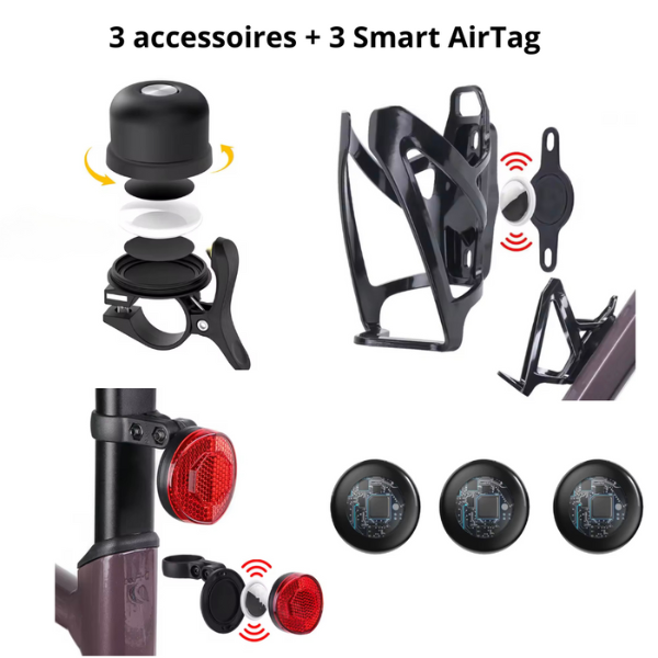 3 Accessoires + 3 Smart AirTags