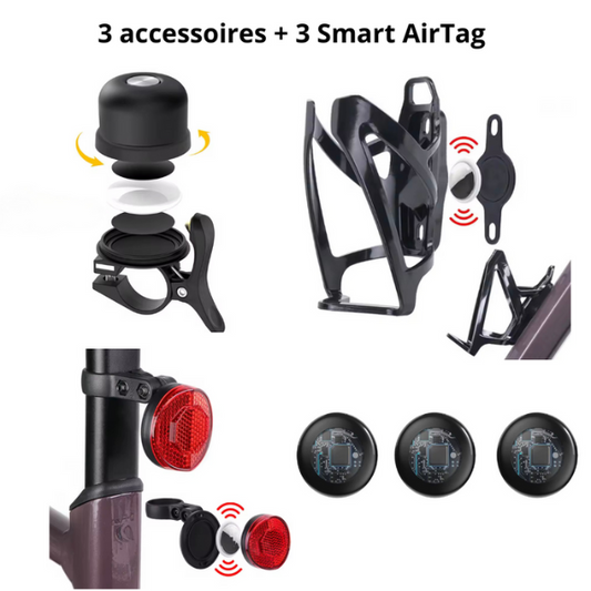 3 Accessoires + 3 Smart AirTags