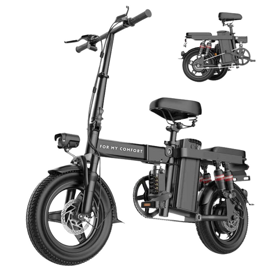 FX14 – Pliable, 500W, Autonomie 80km – Avec 2 Modes de Vitesse : 25 et 45 km/h