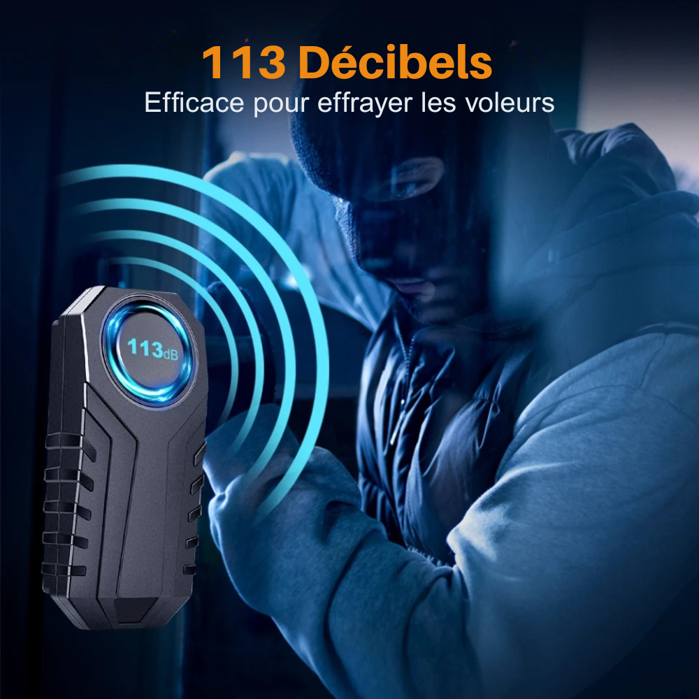 Alarme Antivol Vélo avec Télécommande – Sécurité Smart & Étanche IP55