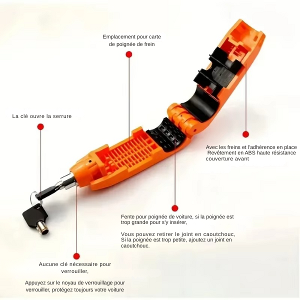 Verrou de frein universel